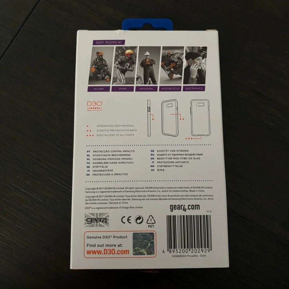 Gear4 Samsung Galaxy S8 Clear Case